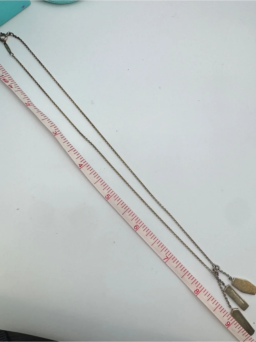 Tiffany & Co. 1837 Elements Triple Bar Pendant Necklace